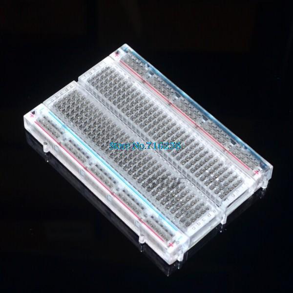 Breadboard 400 Point - كريستال! لوح خبز صغير بدون لحام