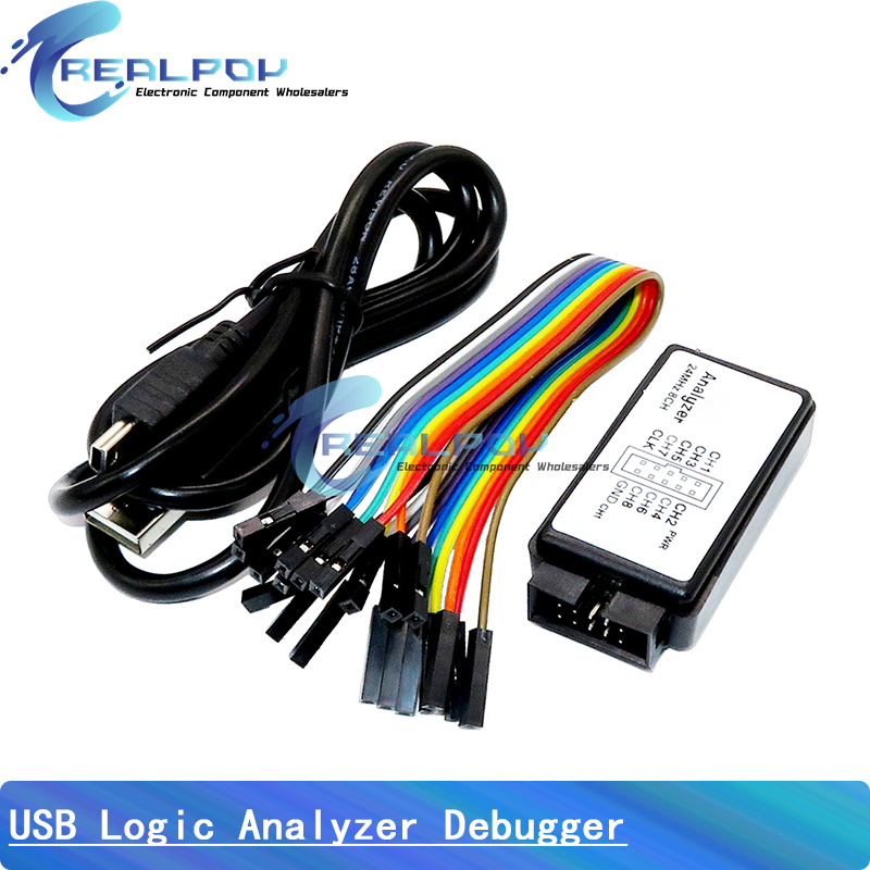 Breadboard 400 Point - USB المنطق محلل 24 ميجا هرتز