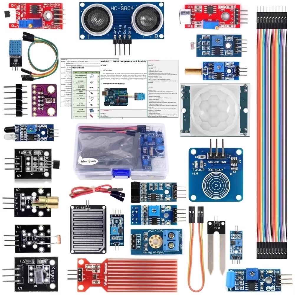 Breadboard 400 Point - مجموعة وحدة تعليمية للمبتدئين ، رطوبة
