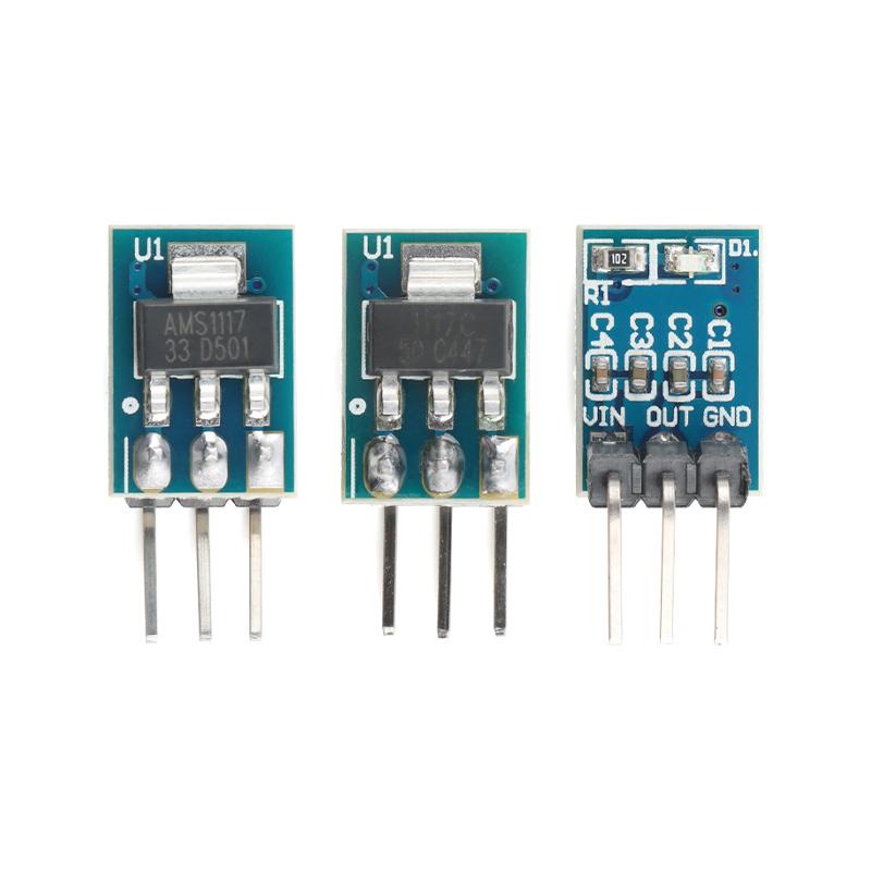 Ams1117 Module - 1 قطعة AMS1117-3.3 الخطي منظم مجلس
