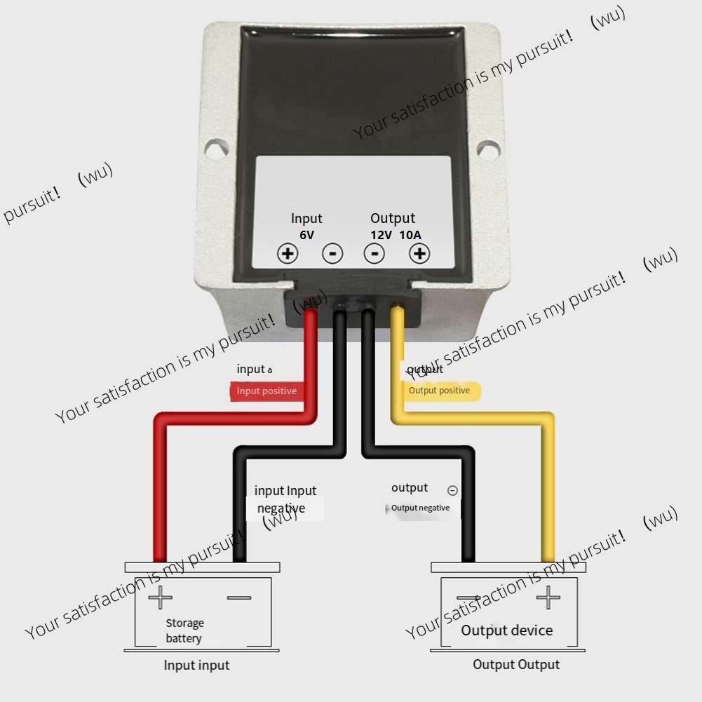 Boost Converter - محول طاقة من 6 فولت إلى