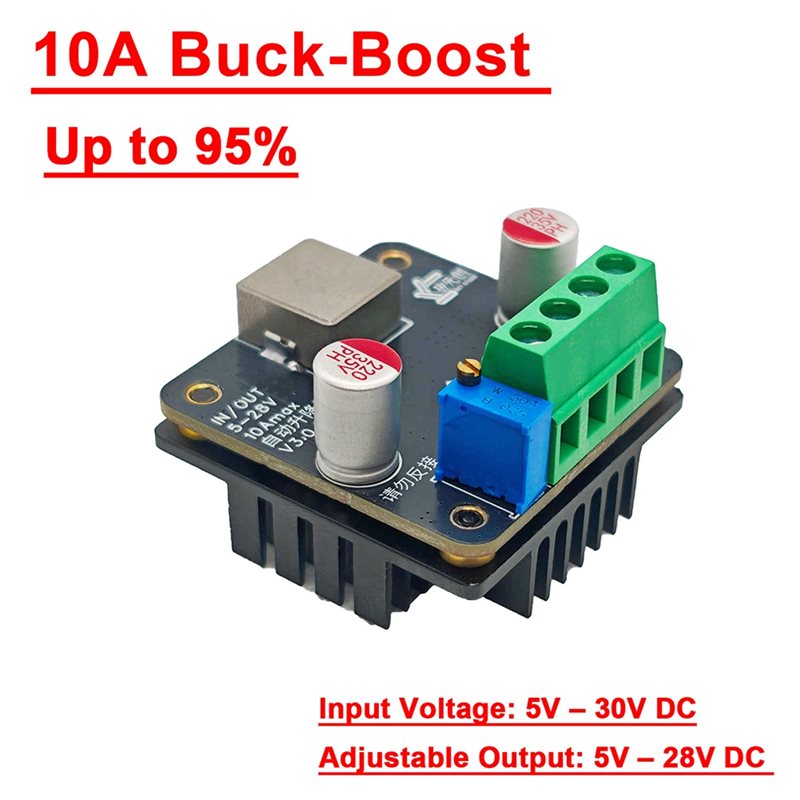 X64A-Solar Wind 10A محول تيار  - مراجعة Boost Converter وسعره