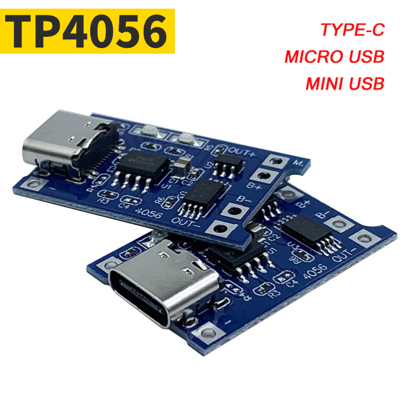 TP4056 مع حماية وظائف مزدوجة 5 - مراجعة Tp4056 Module وسعره