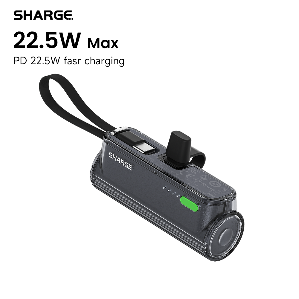 شاحن محمول SHARGE Flow Mini 2  - مراجعة Ipex Connector وسعره