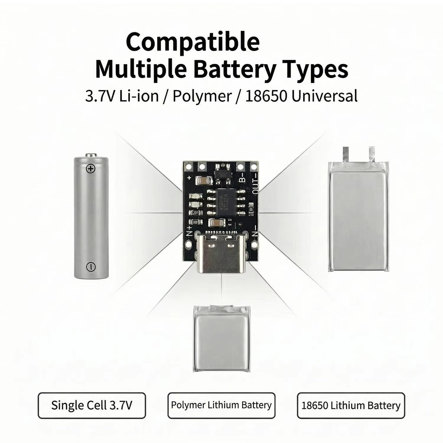 لوحة شحن وتفريغ بطارية ليثيوم  - مراجعة Li Ion Charger Module وسعره