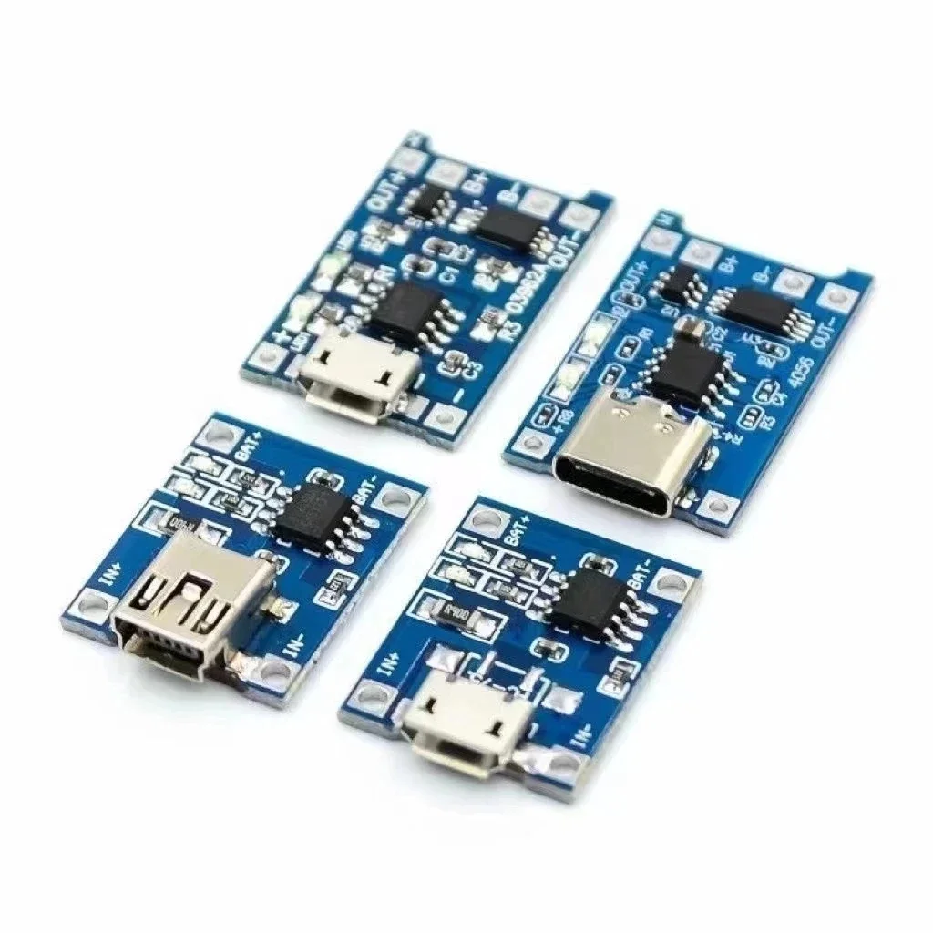 وحدة شحن بطارية ليثيوم TP4056  - مراجعة Li Ion Charger Module وسعره