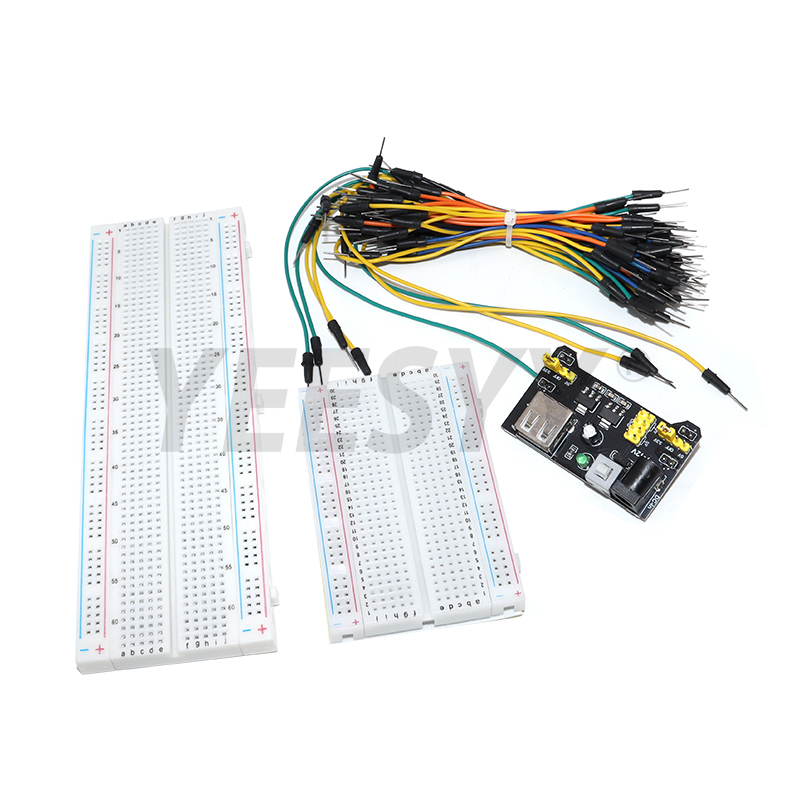 لوحة تجارب إلكترونية 400 830 M - مراجعة Breadboard 400 Point وسعره