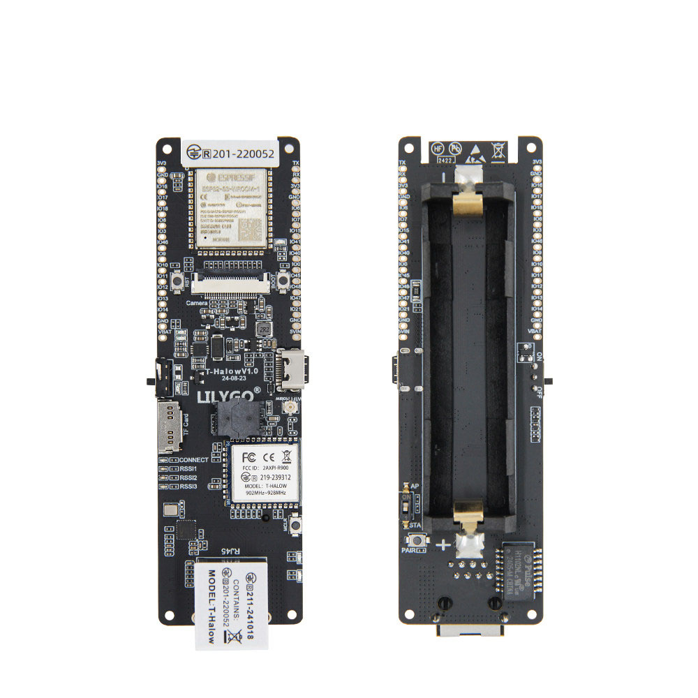 لوحة تطوير LILYGO T-Halow ESP3 - مراجعة Esp32 Battery Holder Lipo وسعره
