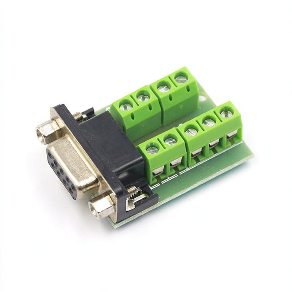 موصل DB9 بدون لحام لمحول Yuanl - مراجعة Screw Terminal Block وسعره