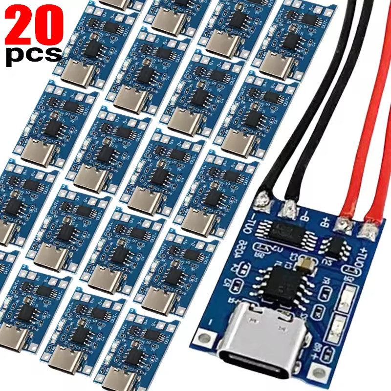 1-20 قطعة وحدة شحن بطارية ليثي - مراجعة Li Ion Charger Module وسعره