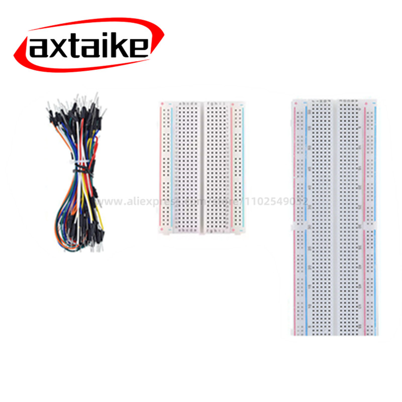 لوحة اختبار 400 / 830 نقطة توص - مراجعة Breadboard 400 Point وسعره