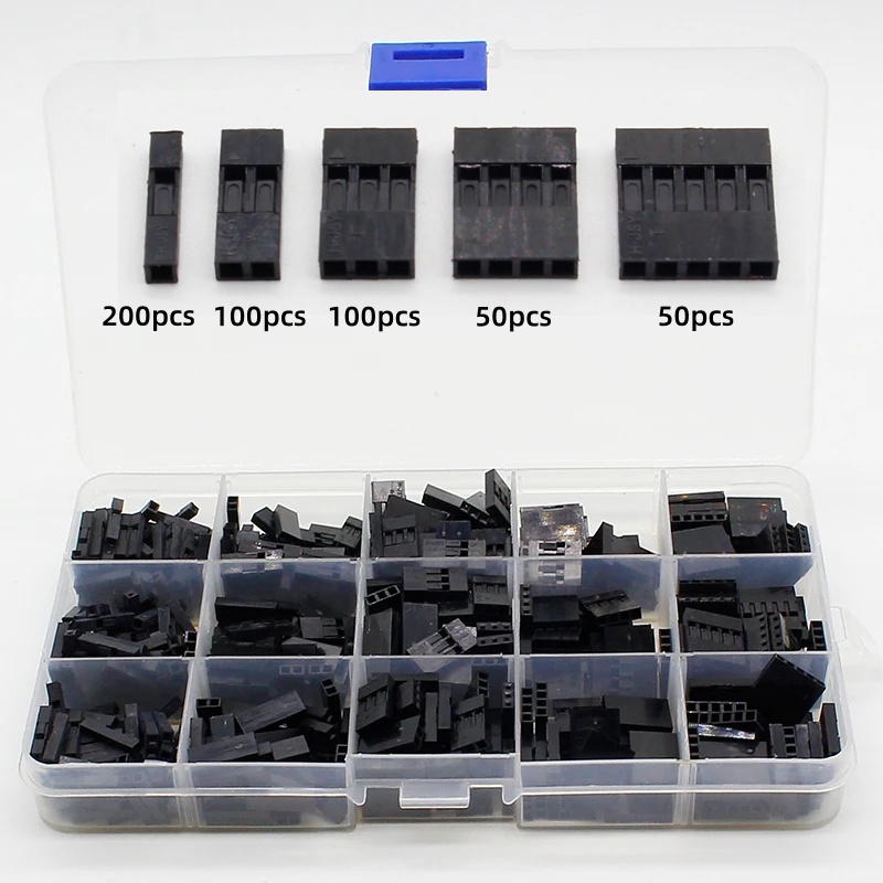 500 قطعة مع علبة، مسافة 2.54 م - مراجعة Jumper Wire Kit وسعره