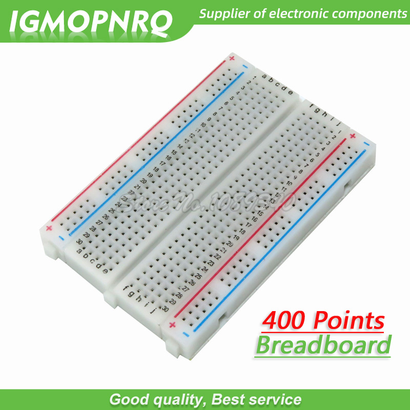 لوحة اختبار ثنائي الفينيل متعد - مراجعة Breadboard 400 Point وسعره