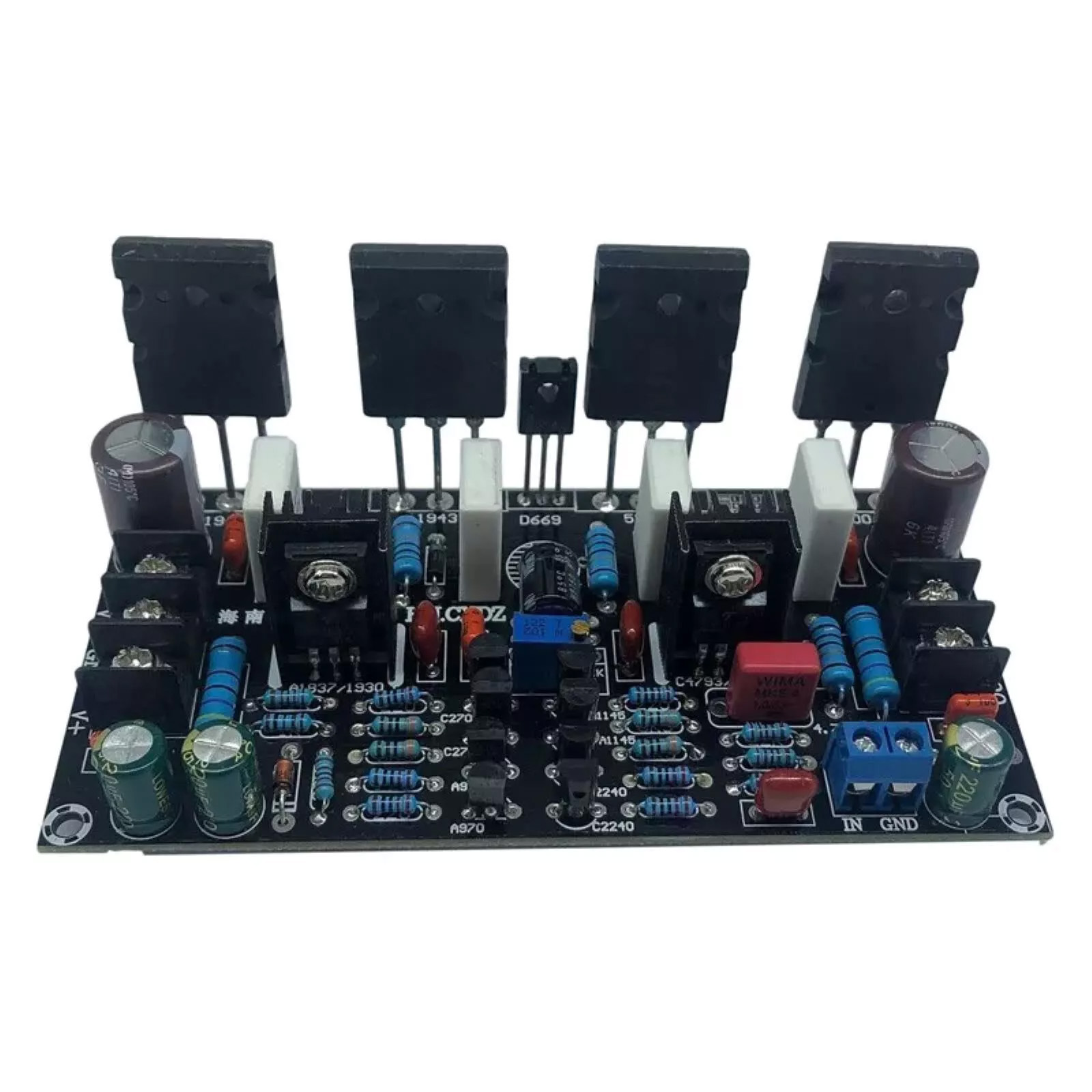لوحة أمبير أحادية 200 وات مع ت - مراجعة Proto Board وسعره
