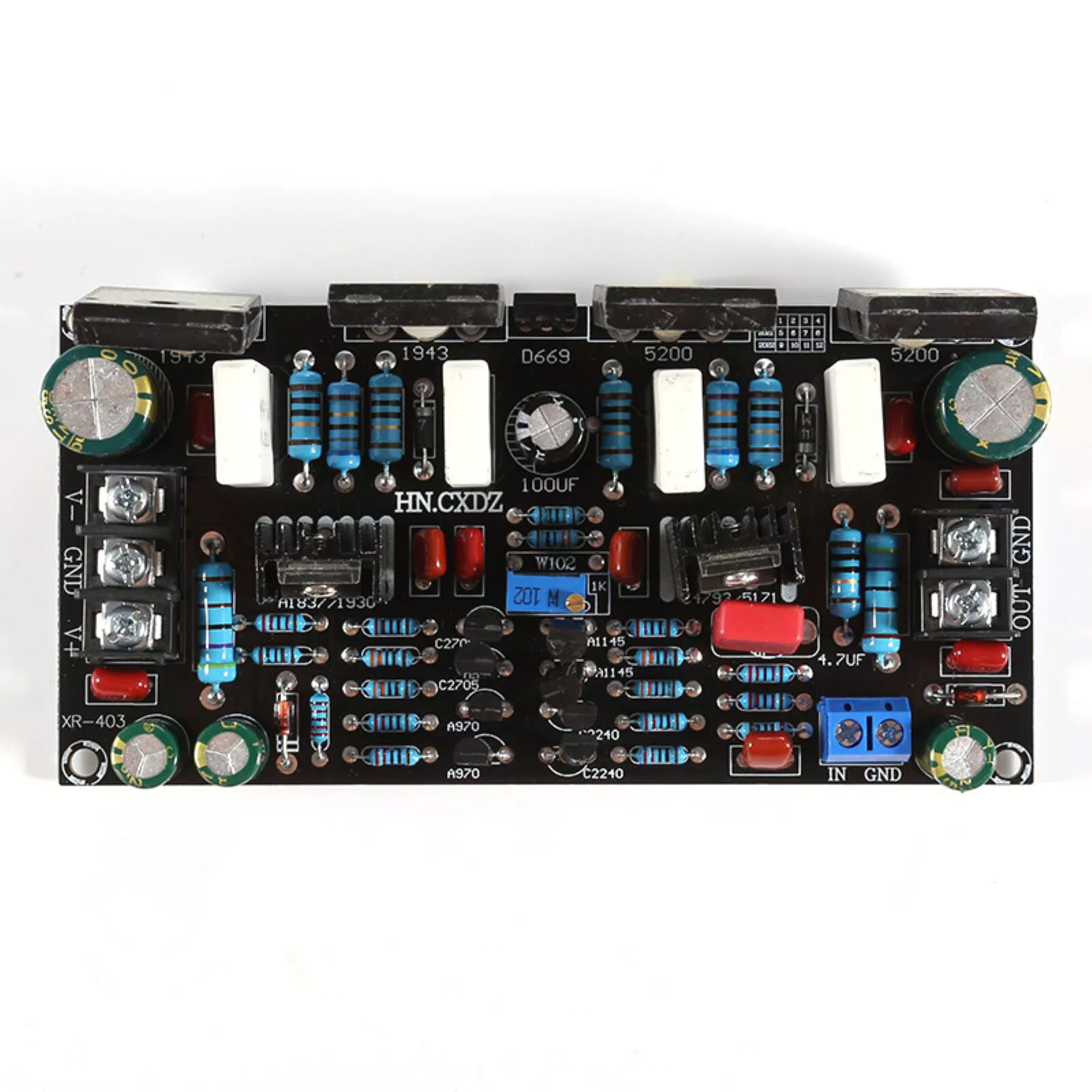لوحة أمبير أحادية 200 وات مع ت - مراجعة Proto Board وسعره